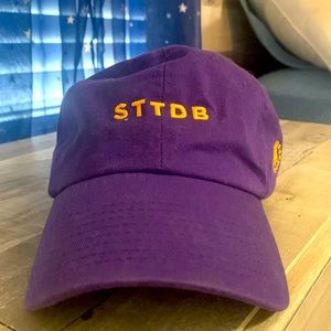 Purple and Gold LSU “STTDB” Hat
